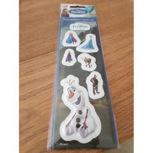 Stickers 3d Embossed Disney Frozen (Modèle 2)