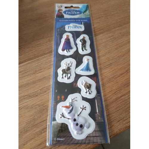 Stickers 3d Embossed Disney Frozen (Modèle 4)