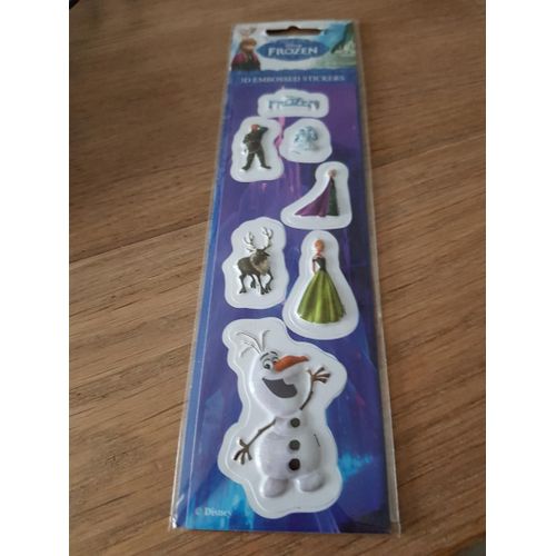 Stickers 3d Embossed Disney Frozen (Modèle 5)