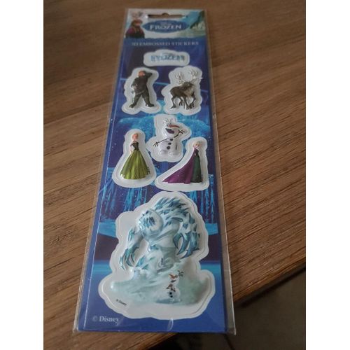 Stickers 3d Embossed Disney Frozen (Modèle 7)