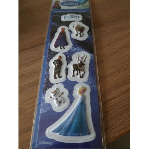Stickers 3d Embossed Disney Frozen (Modèle 10)