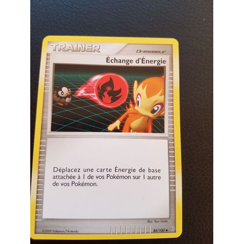 Carte Pokemon Recheerche Energie 84/100