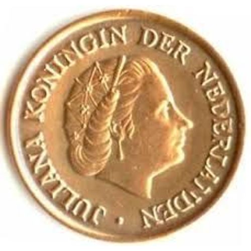 Pays Bas (Nederland) = Pièce De 5 Cent De 1975 En Bronze