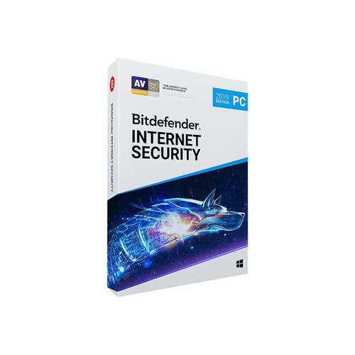 Bitdefender Internet Security 2019 - Version Boîte (1 An) - 1 Périphérique - Win - Français)