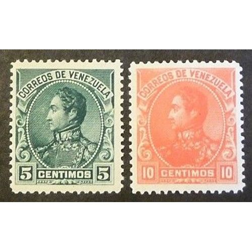 Vénézuela Neuf Y Et T N°59 60 Lot De 2 Timbres De 1899-1902