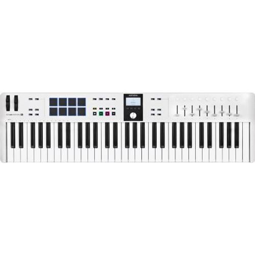 Arturia Keylab Essential 3 Blanc - Clavier Maître - 61 Touches