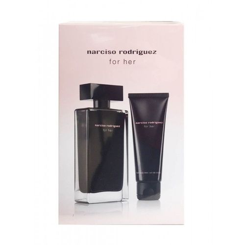 Narciso Rodriguez For Her Edt 100 Ml + B/L 75 Ml Set Regalo 