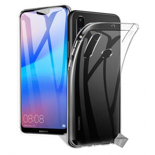 Housse Etui Coque Silicone Gel Fine Huawei P30 Lite + Film Ecran Transparent Tpu