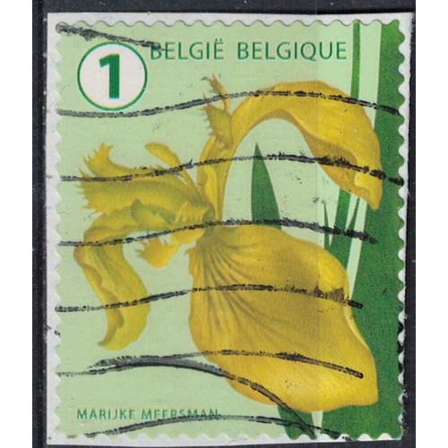 Belgique 2016 Oblitéré Used Flower Fleur Lily Lilium Su