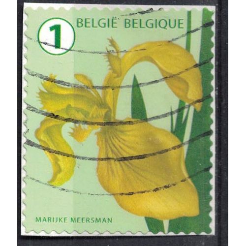 Belgique 2016 Oblitéré Used Flower Fleur Lily Lilium Su