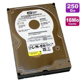 Disque Dur 250Go SATA 3.5" WD Caviar SE16 WD2500KS-00MJB0 7200RPM 16Mo