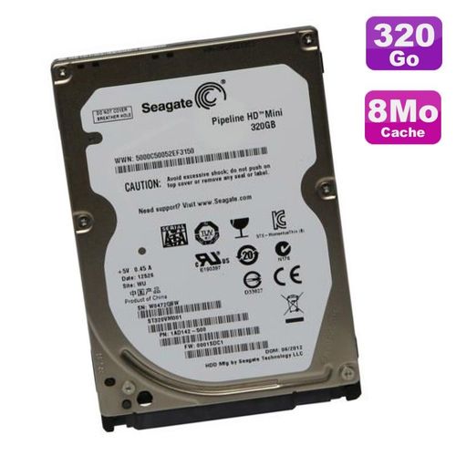 Disque Dur 320Go SATA 2.5" Seagate Pipeline HD ST320VM001 1AD142-500 PC Portable