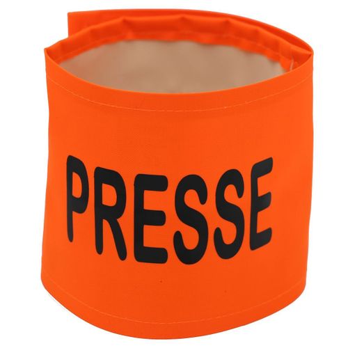 Brassard De S?Curit? Haute Visiblit? - Presse - Orange Fluo