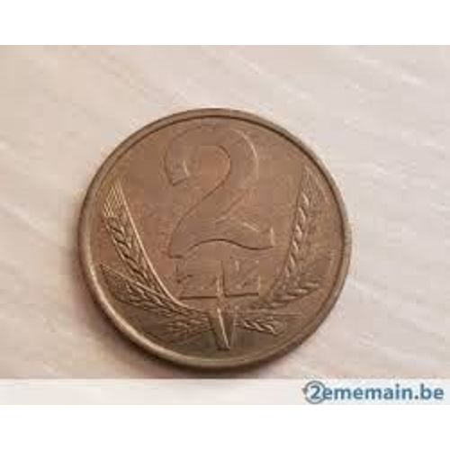 Pologne = Pièce De Monnaie De 2 Zlotych, Année 1985, En Bronze - Aluminium