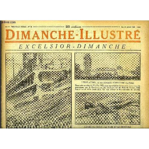 Dimanche-Illustré N° 76 - Le Navire Aux Serpentis : L Adieu Entre Voyageurs Et Amis. Les Tristesses De Beaumarchais Par Jean Bernard. La Maison Des Quatre Pendus Par Jacques Cézembre. Bicot. Président(...)