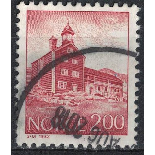Norvège 1982 Oblitéré Rond Used Royal Residence Tofte Résidence Royale Dovre Su