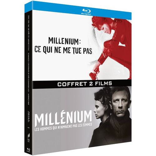 Millénium : Les Hommes Qui N'aimaient Pas Les Femmes + Ce Qui Ne Me Tue Pas - Blu-Ray