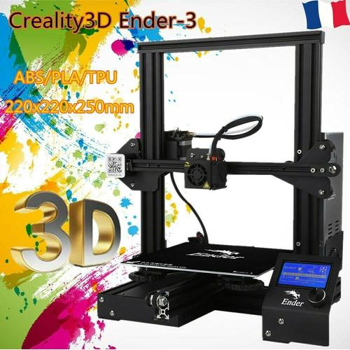 Creality 3D Ender-3 Imprimante 3D Printer DIY Kit I3 MK10 V-slot 220x220x250 mm EU