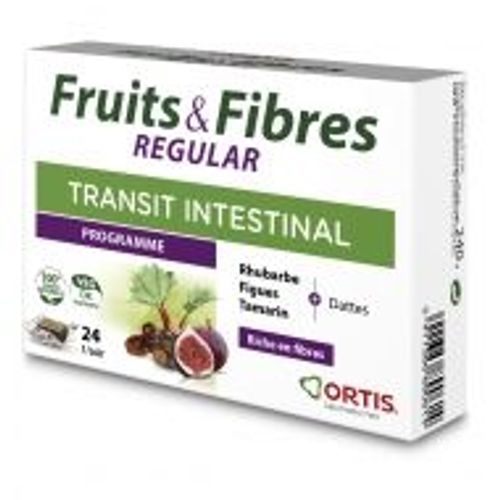 Fruits Et Fibres Regular - 24 Cubes Ortis 