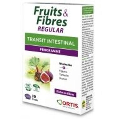 Fruits Et Fibres Regular - 30 Comprimes Ortis 