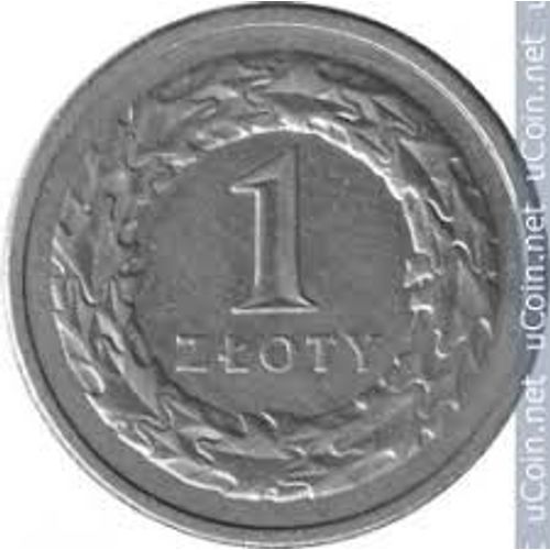 Pologne = Pièce De Monnaie De 1 Zlotych, Année 1994, En Nickel