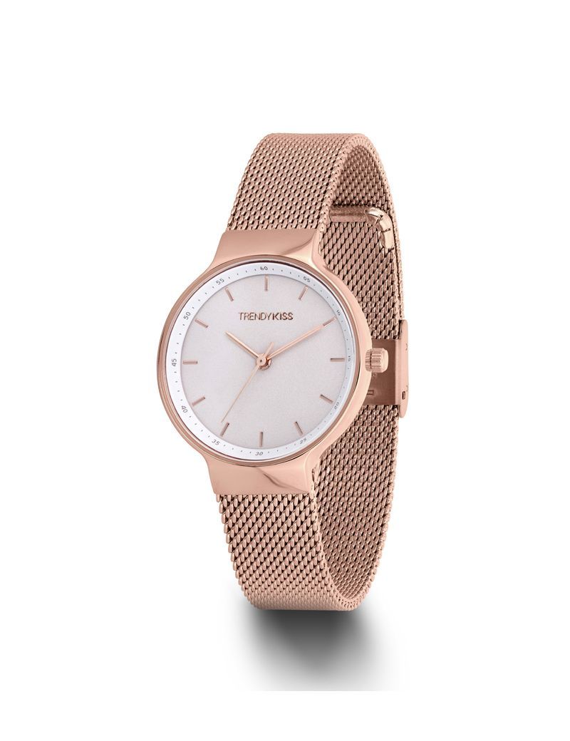 Montre Clémence Trendy Kiss Femme Rose Doré - Tmrg10121-01