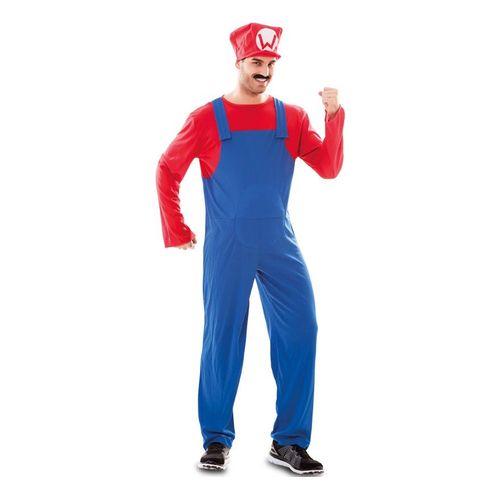 Déguisement De Super Plombier Rouge Homme