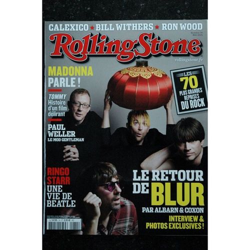 Rolling Stone 2015 05 Cover Blur Madonna Calexico Bill Withers Ron Wood Ringo Starr - 2015 05