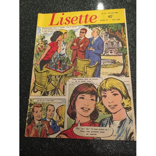 Lisette 10 Aout 1958 - Numero 32