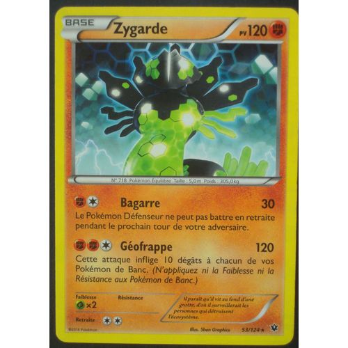 Zygarde Holo - Impact Des Destins - 53/124
