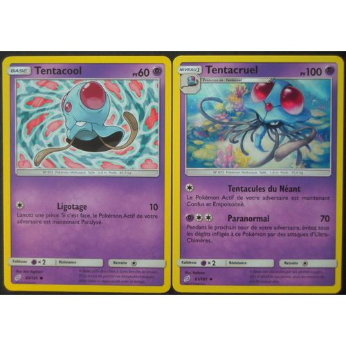 Duo De Choc - Tentacool (60) + Tentacruel (61/181)