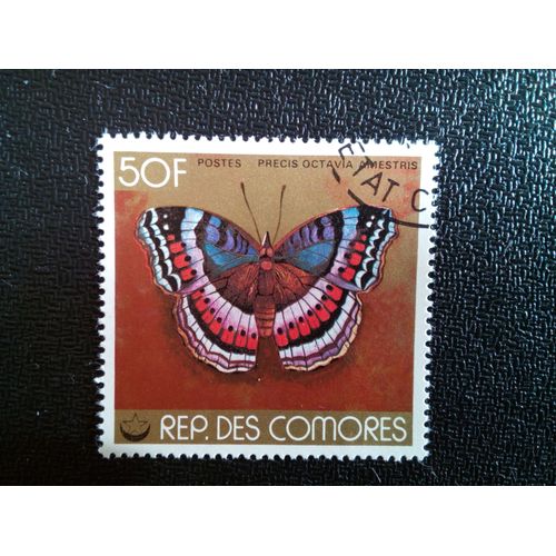 Timbre Comores Yt 223 Gaudy Commodore (Précis Octavia) 1978