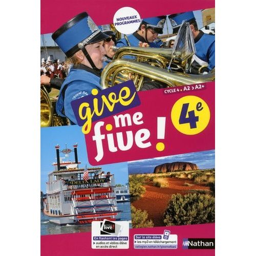 Anglais 4e Cycle 4 A2-A2+ Give Me Five !