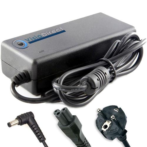 Visiodirect® Alimentation pour ordinateur portable TOSHIBA SATELLITE PRO A50-04Q Chargeur Adaptateur 45W 19V 2,37A