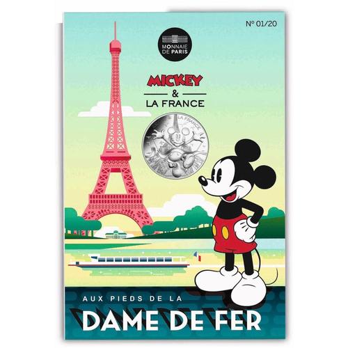 10 ¿ (10 Euros) Argent - France 2018 - Mickey Aux Pieds De La Dame De Fer