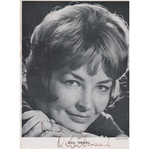 Photo De Programme Dédicacée Par Odile Versois