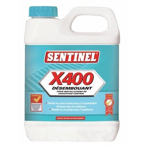 Désembouant - pour installations de chauffage central - 20 L - X400 SENTINEL