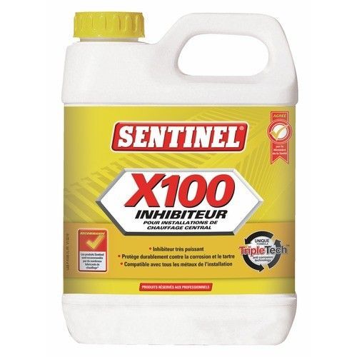 Inhibiteur de corrosion - installations de chauffage - 20 L - X100 SENTINEL