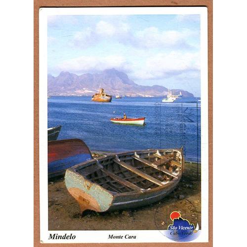 Carte Postale - " Porto Grande E Monte Cara " - Cap Vert