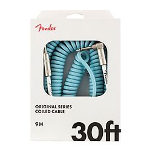 Original Series Instrument Coil Cable, 9m, Daphne Blue