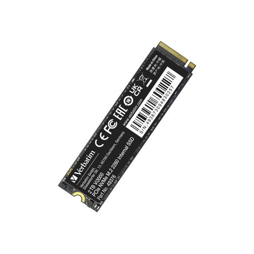 Verbatim Vi3000 - SSD - High Endurance - 2 To - interne - M.2 2280 - PCIe 3.0 x4 (NVMe)