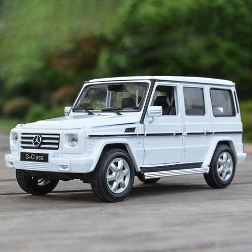 Welly-Voiture L'inventaire Mercedes-Benz Classe G G500 Suv En Alliage Moulé Sous Pression Pour Enfant Échelle 1:24