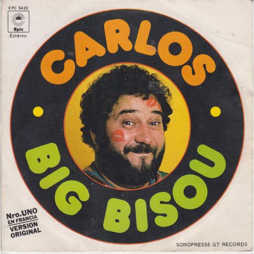 Carlos Rare Sp Espagnol Big Bisou Chanté En Espagnol