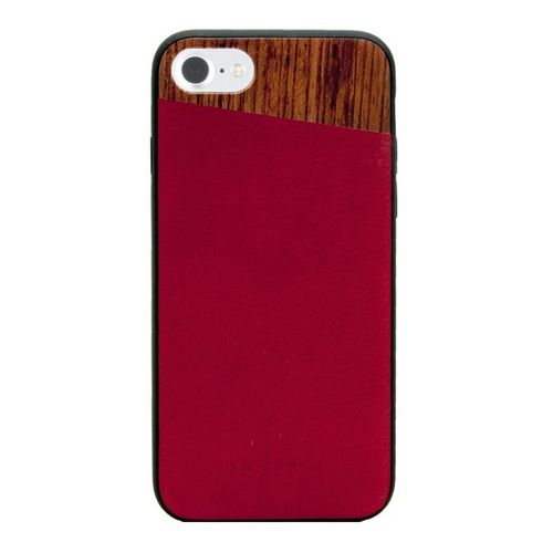 Coque Dandy Bois + Pu Bordeaux: Apple Iphone 7/8