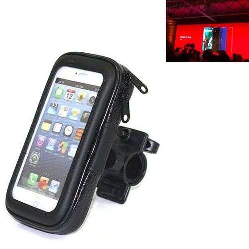Pour Nokia 1 Plus Bike Mount Support Guidon Vélo Moto Quad Scooter Etc Étanche Étui Housse Titulaire Pour Nokia 1 Plus Hydrofuge - K-S-Trade®