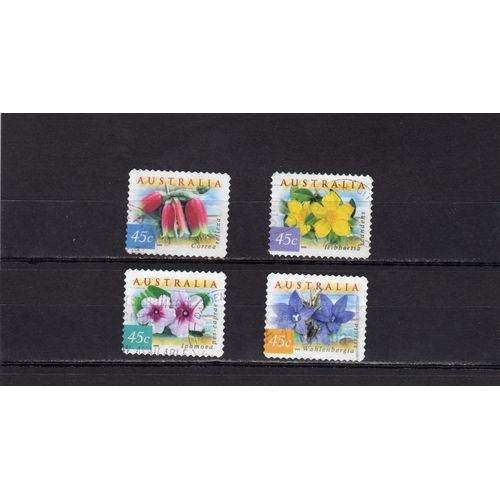 Timbres-Poste DAustralie (Fleurs Du Littoral)