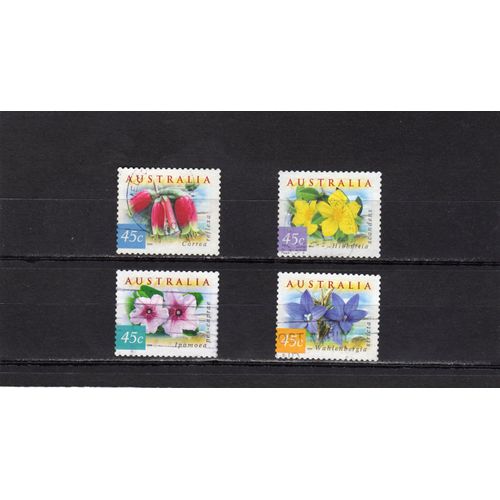Timbres-Poste DAustralie (Fleurs Du Littoral)