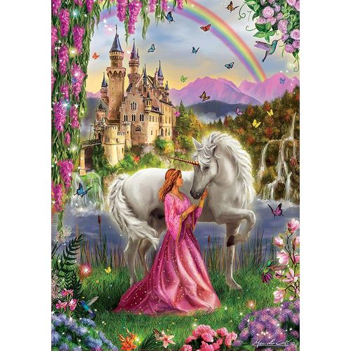Educa 500 Fée Et Licorne