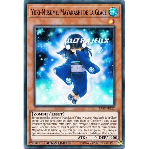 Yu-Gi-Oh! - Sast-Frse2 - Yuki-Musume, Mayakashi De La Glace - Super Rare