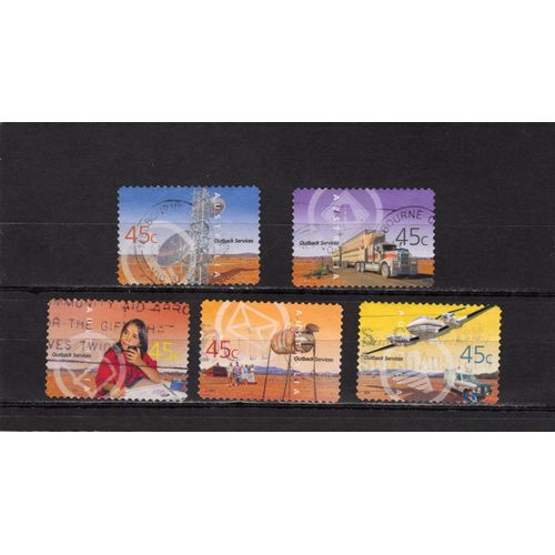 Timbres-Poste DAustralie (Services Dans Le Bush)